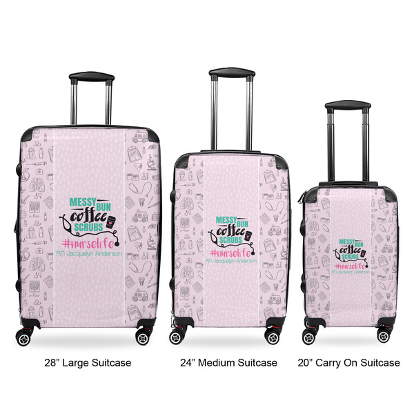 Nursing Quotes Luggage Bags all sizes - With Handle
