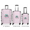 Nursing Quotes Luggage Bags all sizes - With Handle