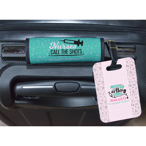 Nursing Quotes Luggage Wrap & Tag