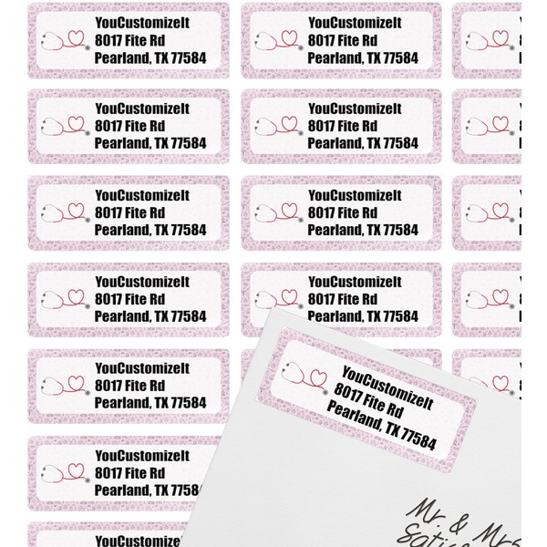 Nursing Quotes Mailing Label on Envelope - Multiple Labels