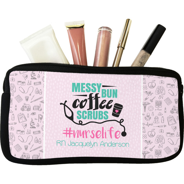 Custom Nursing Quotes Makeup / Cosmetic Bag (Personalized)