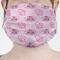Nursing Quotes Mask - Pleated (new) Front View on Girl