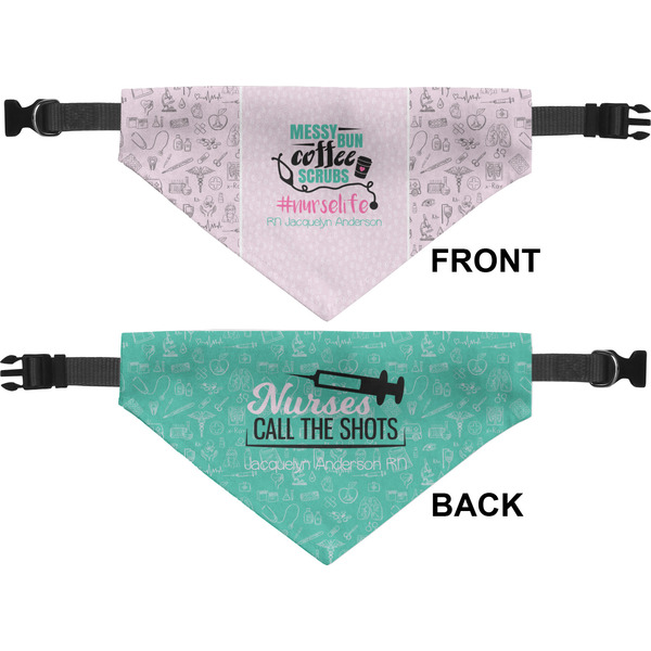 Nursing Quotes Medium Dog Bandana Approval