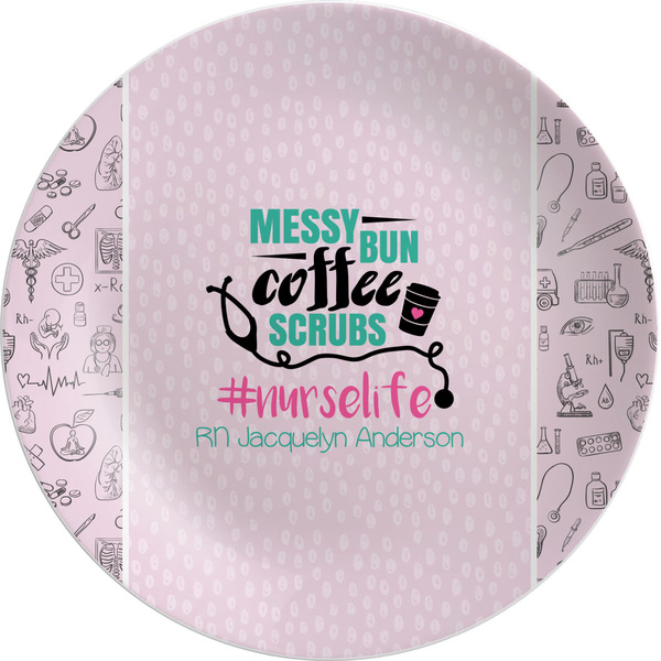 Custom Nursing Quotes Melamine Plate (Personalized)