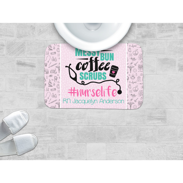Nursing Quotes Memory Foam Bath Mat - LIFESTYLE