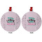 Nursing Quotes Metal Ball Ornament - Front and Back