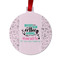 Nursing Quotes Metal Ball Ornament - Front