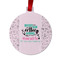 Nursing Quotes Metal Ball Ornament - Double Sided w/ Name or Text