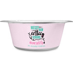 Nursing Quotes Stainless Steel Dog Bowl - Small (Personalized)