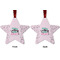 Nursing Quotes Metal Star Ornament - Front and Back