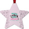 Nursing Quotes Metal Star Ornament - Double Sided w/ Name or Text