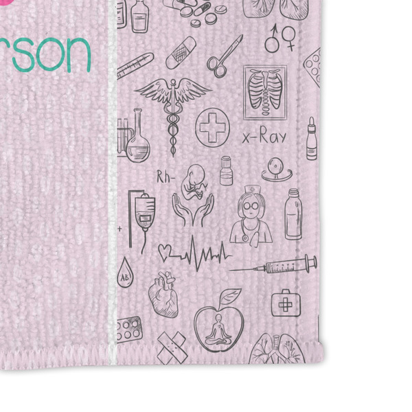 Nursing Quotes Microfiber Dish Rag - DETAIL