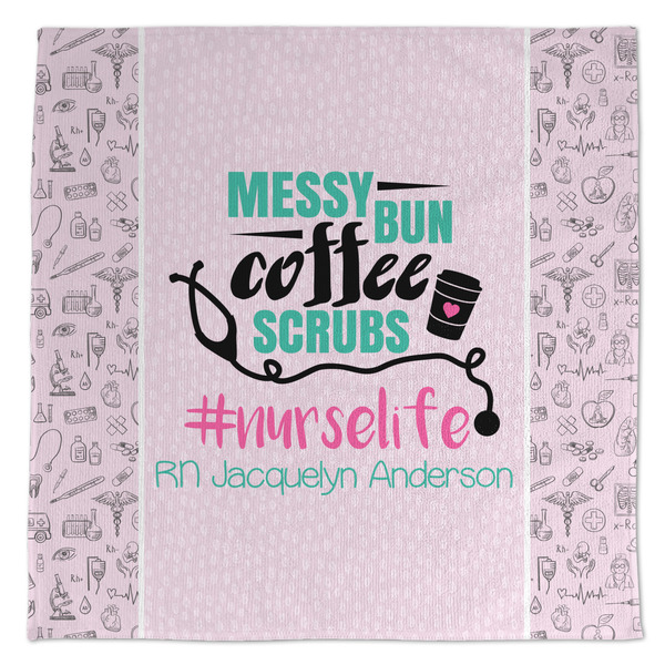 Custom Nursing Quotes Microfiber Dish Towel (Personalized)