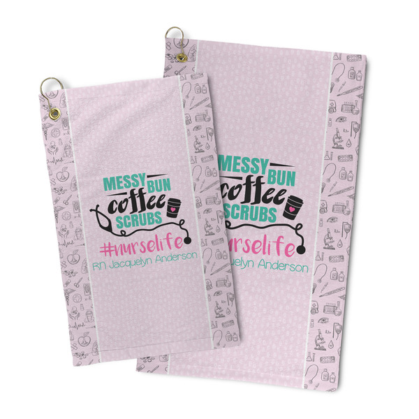 Nursing Quotes Microfiber Golf Towel - PARENT/MAIN