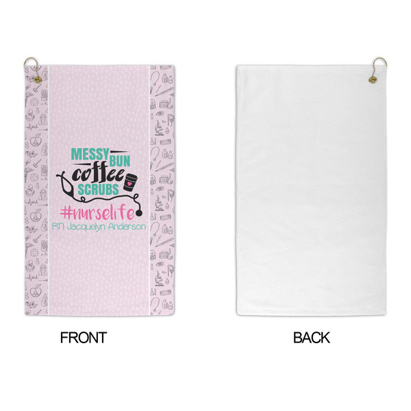 Nursing Quotes Microfiber Golf Towels - APPROVAL