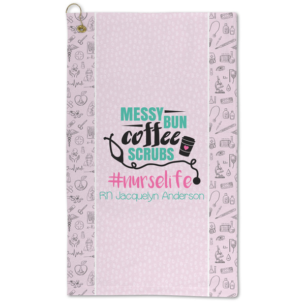 Custom Nursing Quotes Microfiber Golf Towel (Personalized)