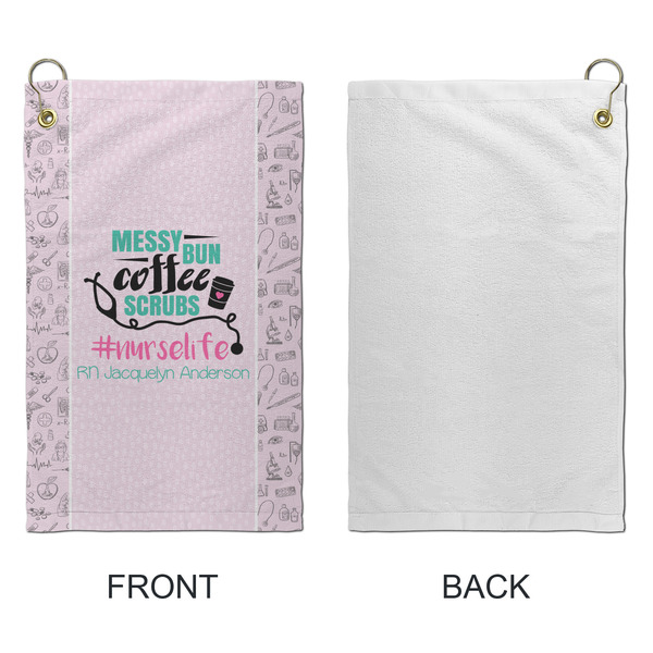 Nursing Quotes Microfiber Golf Towels - Small - APPROVAL