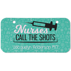 Nursing Quotes Mini/Bicycle License Plate (2 Holes) (Personalized)