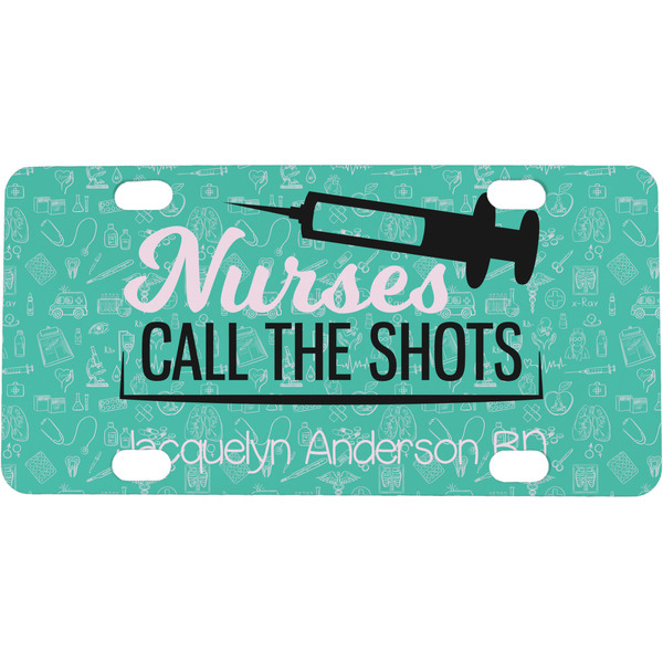 Custom Nursing Quotes Mini / Bicycle License Plate (4 Holes) (Personalized)
