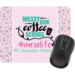 Nursing Quotes Rectangular Mouse Pad (Personalized)
