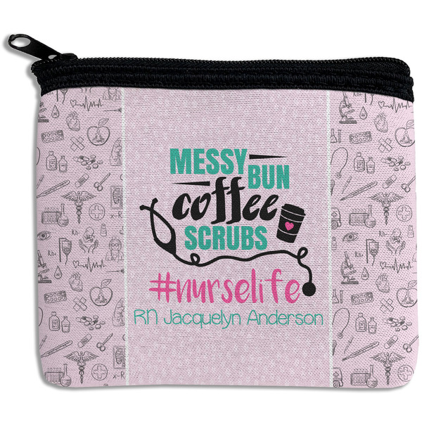 Custom Nursing Quotes Rectangular Coin Purse (Personalized)