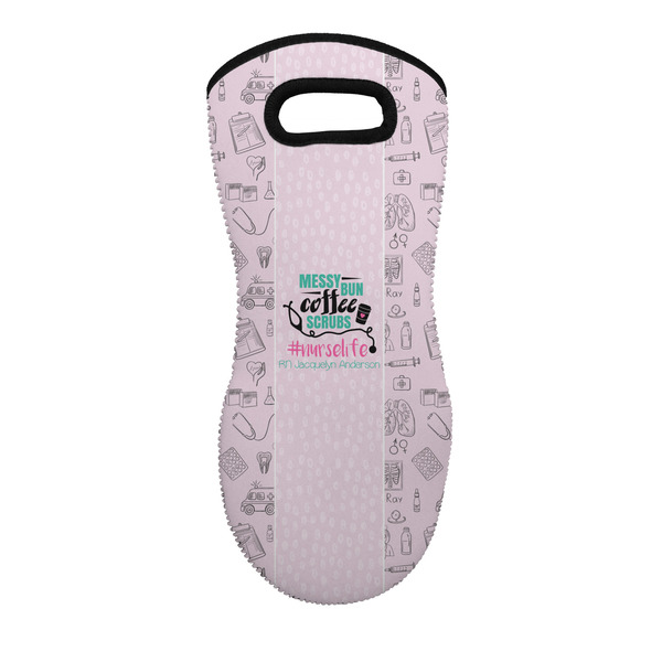 Custom Nursing Quotes Neoprene Oven Mitt w/ Name or Text