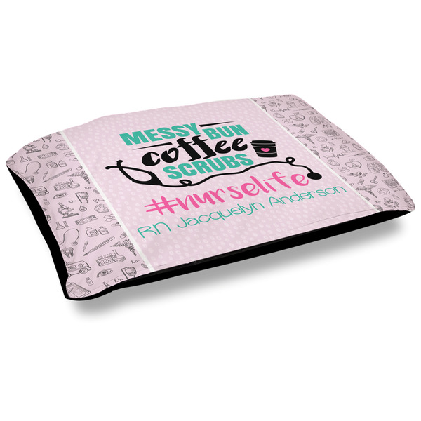 Custom Nursing Quotes Dog Bed w/ Name or Text