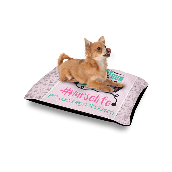 Nursing Quotes Outdoor Dog Beds - Small - IN CONTEXT