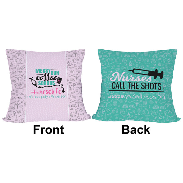 Nursing Quotes Outdoor Pillow - 16x16