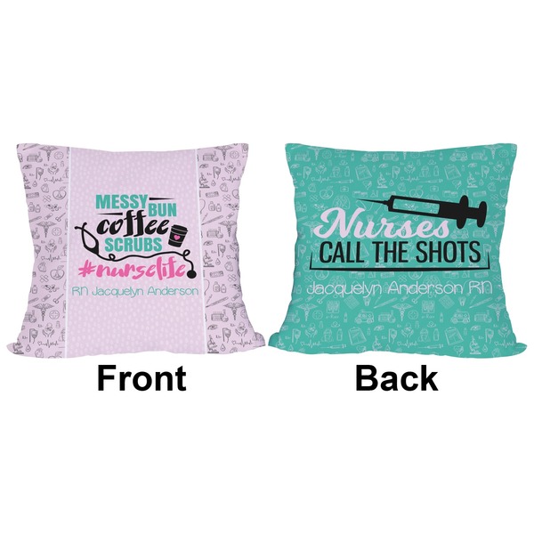 Nursing Quotes Outdoor Pillow - 18x18