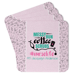 Nursing Quotes Paper Coasters (Personalized)