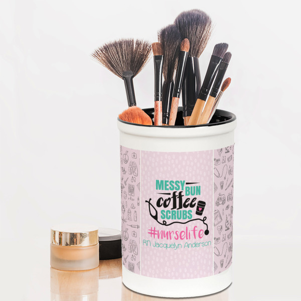 Nursing Quotes Pencil Holder - LIFESTYLE makeup
