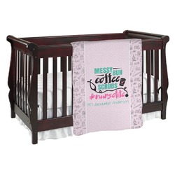 Nursing Quotes Baby Blanket (Single Sided) (Personalized)