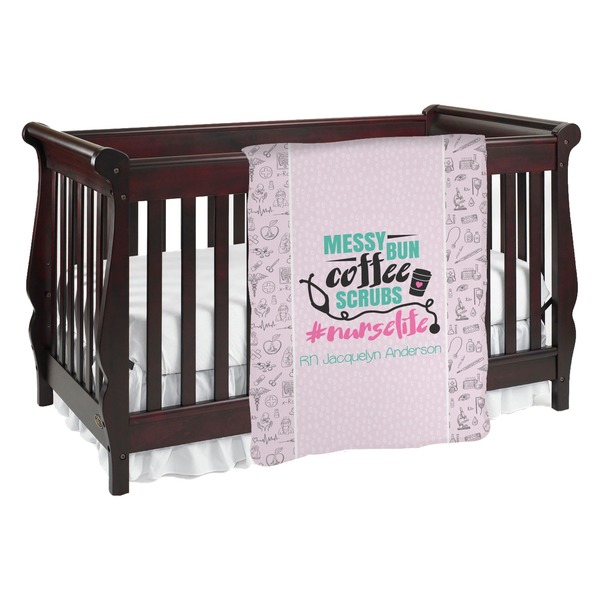 Custom Nursing Quotes Baby Blanket (Personalized)