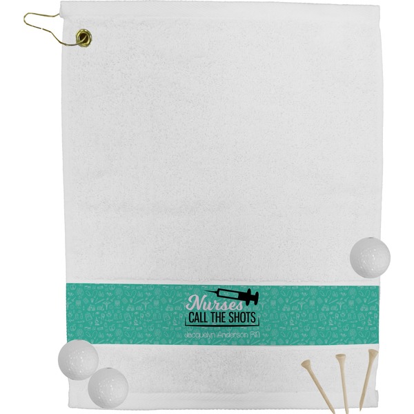 Custom Nursing Quotes Golf Bag Towel (Personalized)