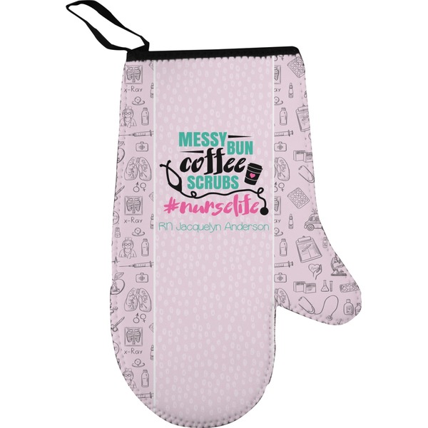 Nursing Quotes Personalized Oven Mitt