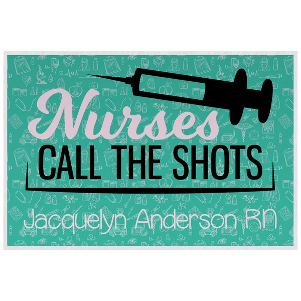 Nursing Quotes Personalized Placemat (Back)