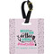 Nursing Quotes Plastic Luggage Tag - Square w/ Name or Text
