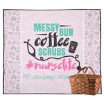 Nursing Quotes Outdoor Picnic Blanket (Personalized)