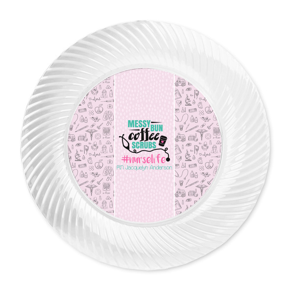 Nursing Quotes Plastic Party Dinner Plates - Approval