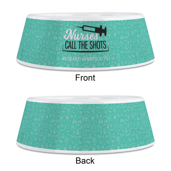 Nursing Quotes Plastic Pet Bowls - Medium - APPROVAL