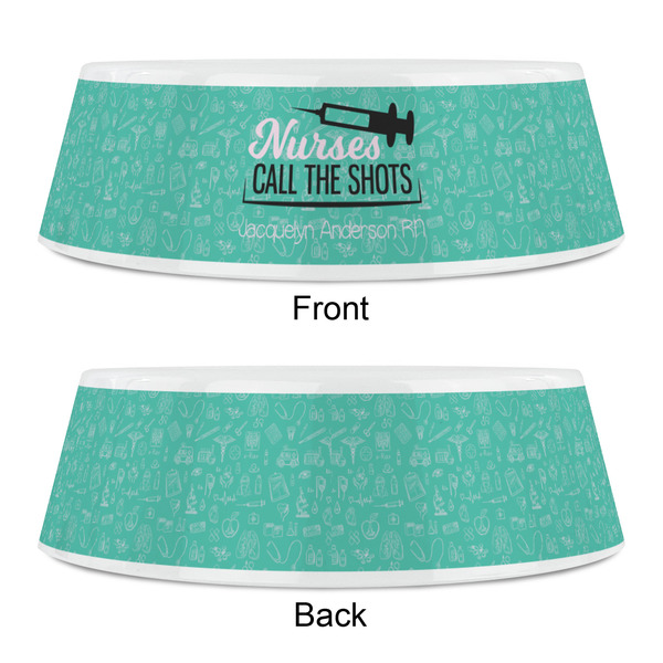Nursing Quotes Plastic Pet Bowls - Small - APPROVAL