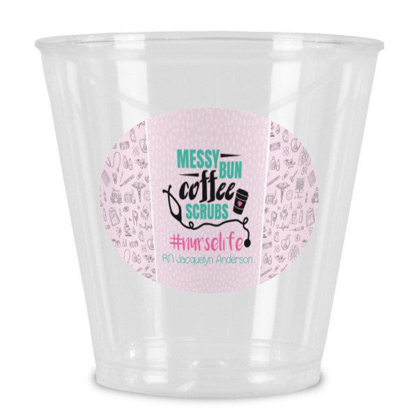 Custom Nursing Quotes Plastic Shot Glass (Personalized)