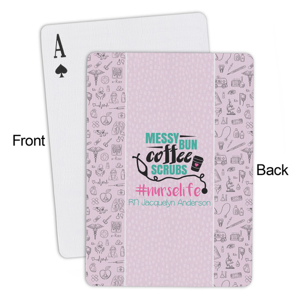 Nursing Quotes Playing Cards - Approval