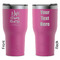 Nursing Quotes RTIC Tumbler - Magenta - Double Sided - Front & Back