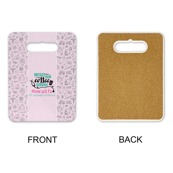 Nursing Quotes Rectangle Trivet with Handle - APPROVAL