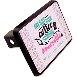 Nursing Quotes Rectangular Trailer Hitch Cover - 2" (Personalized)