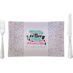 Nursing Quotes Rectangular Glass Lunch / Dinner Plate - Single or Set (Personalized)
