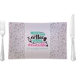 Nursing Quotes Glass Rectangular Lunch / Dinner Plate (Personalized)