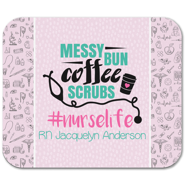 Nursing Quotes Rectangular Mouse Pad - APPROVAL
